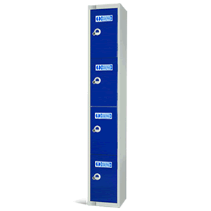 4 Compartment Locker
