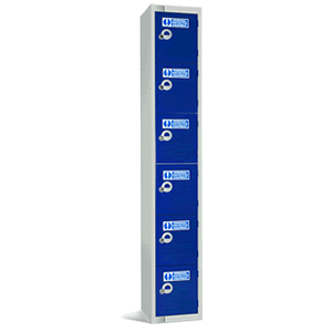 6 Compartment Locker
