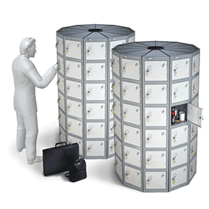 6 Tier Pod Locker